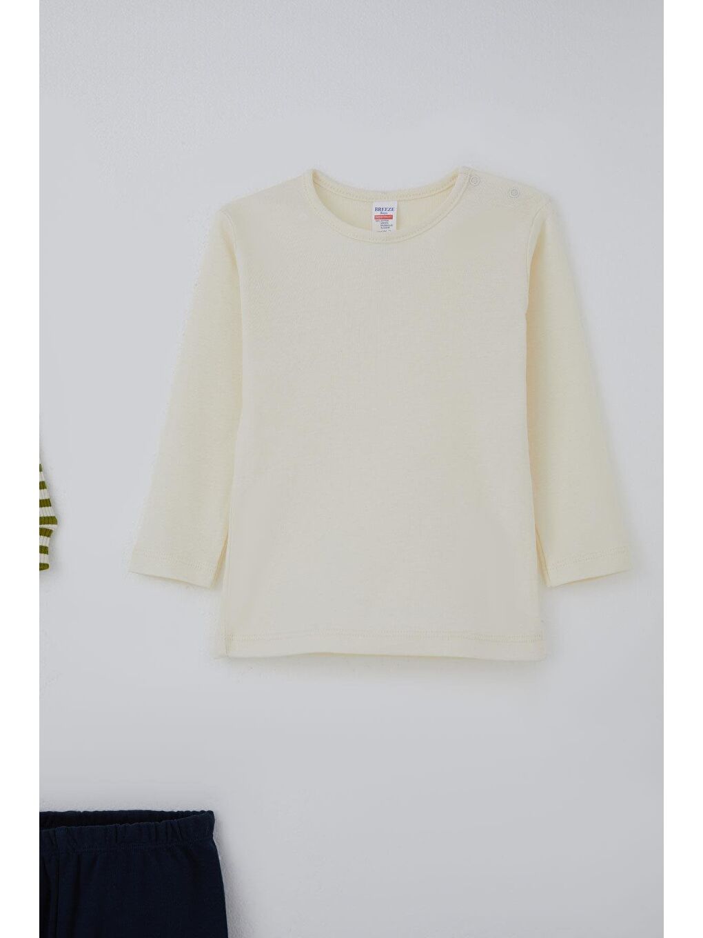 Erkek Bebek Bodyli 3 Lü Takım Sevimli Köpekçik Armalı Yeşil (4 Ay-1 Yaş)-3