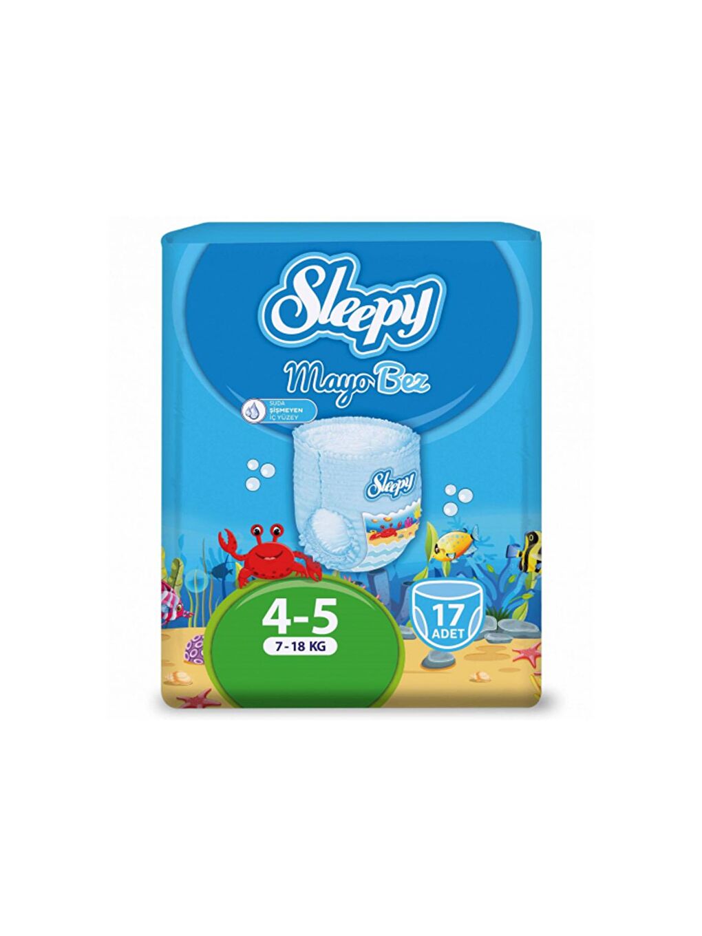 Sleepy Beyaz Mayo Külot Bez 4-5 Beden Maxi (7-18kg)