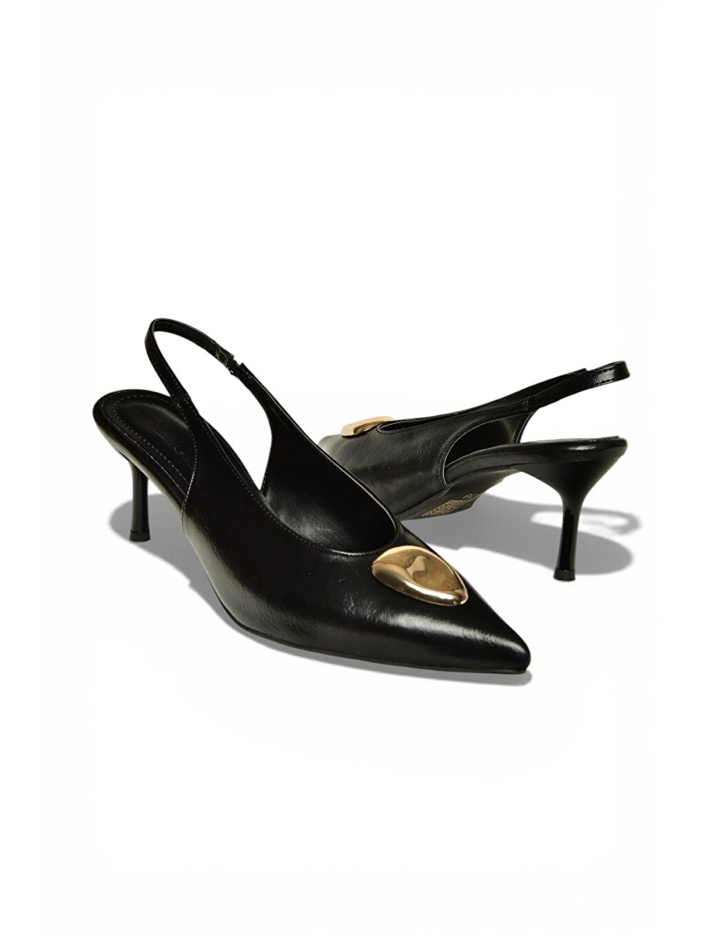 Siyah Kadın Topuklu Ayakkabı Y676020660-6