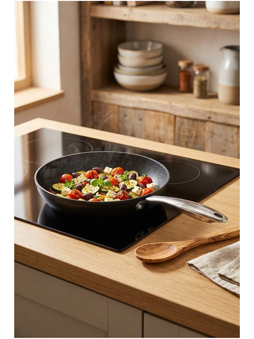 Chef Line Granit Tava Siyah 26cm