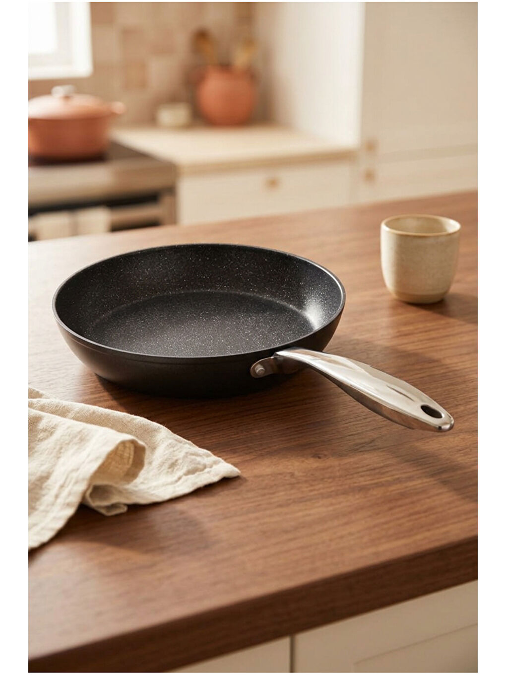 Chef Line Granit Tava Siyah 28cm