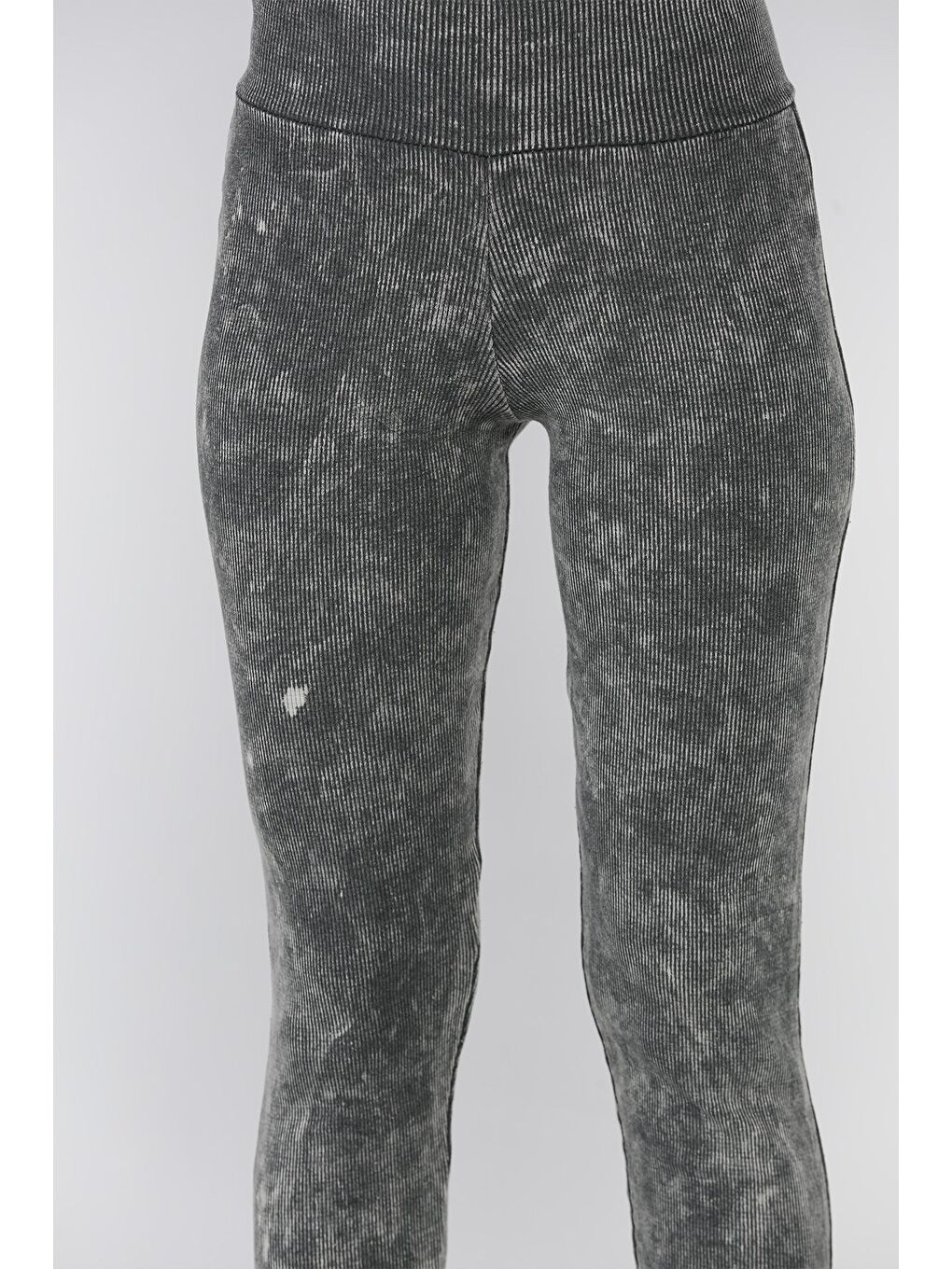 Gri Yıkamalı Kaşkorse Tayt ( M-l-xl Uyumludur)-3