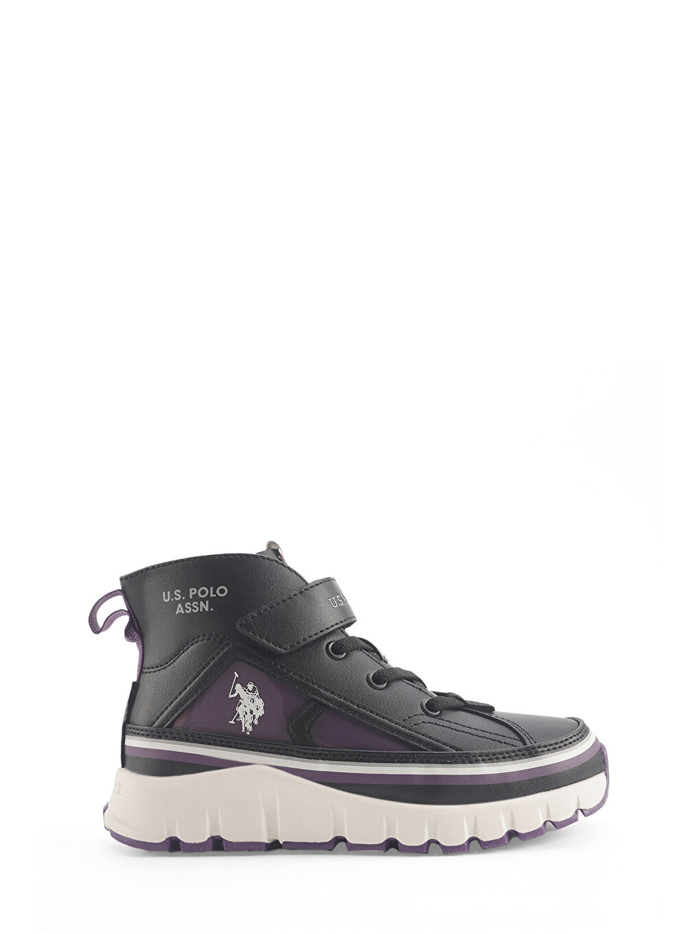 KELTES 4PR Siyah Kız Çocuk High Sneaker