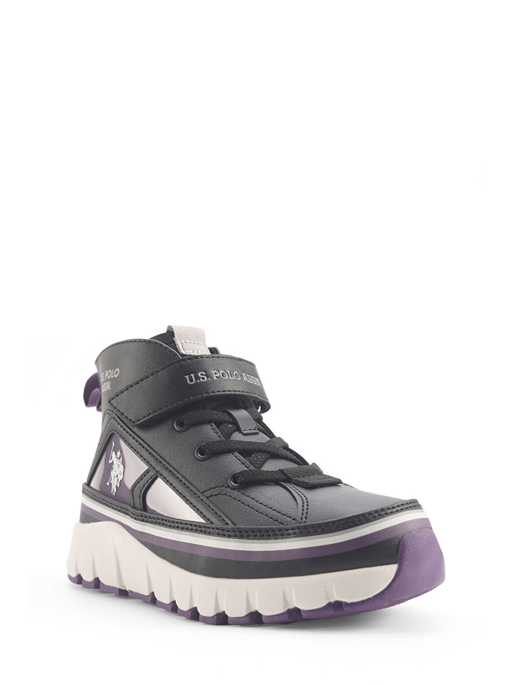 KELTES 4PR Siyah Kız Çocuk High Sneaker-1