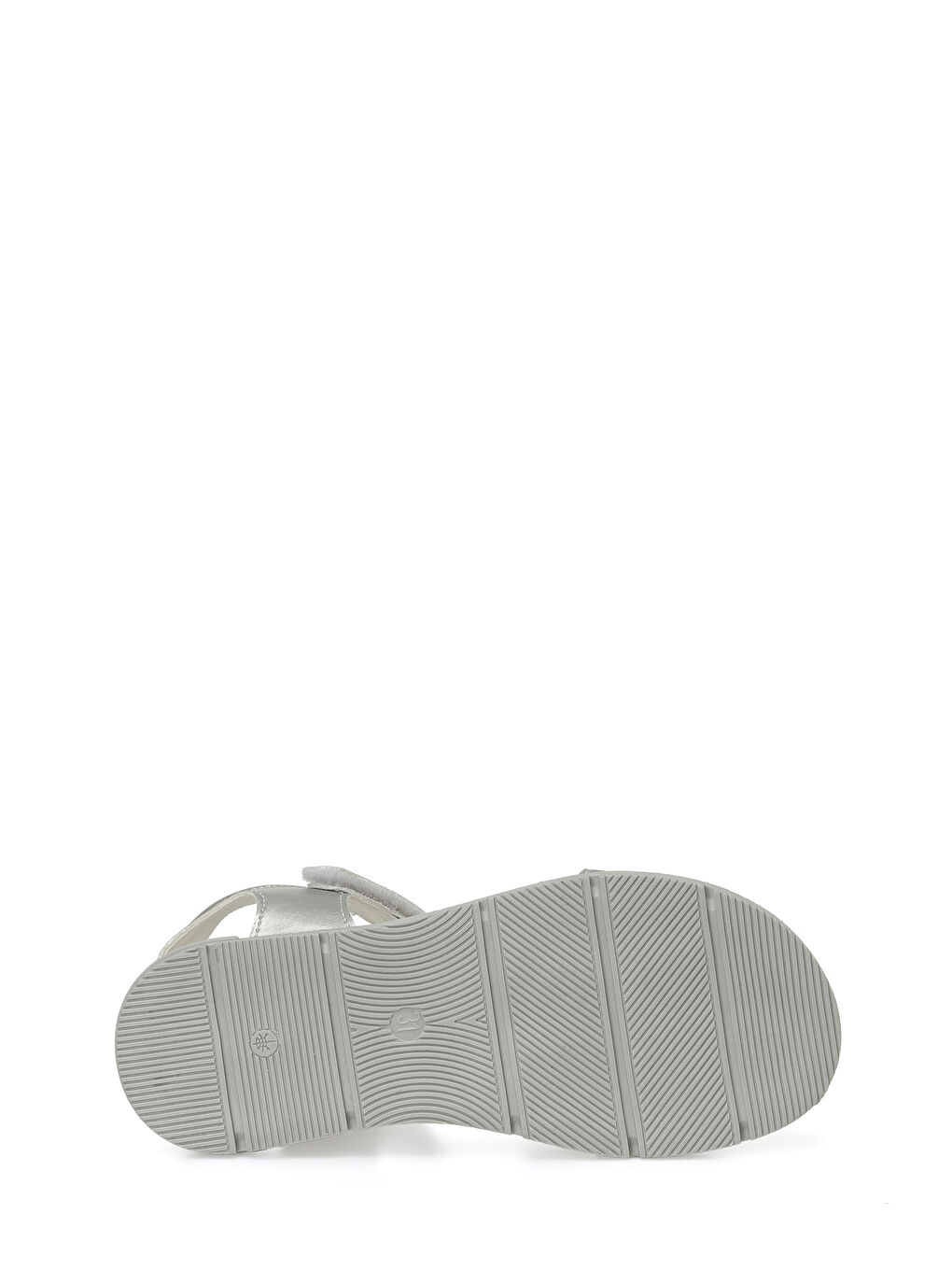 Gri RENTY.F6FX Gümüş Kız Çocuk Sandalet-5