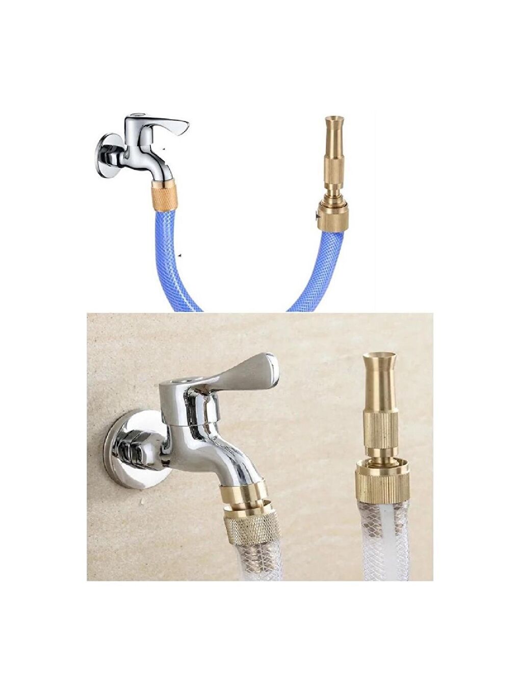 2 Fonksiyonlu Metal Hortum Ucu GKH-2