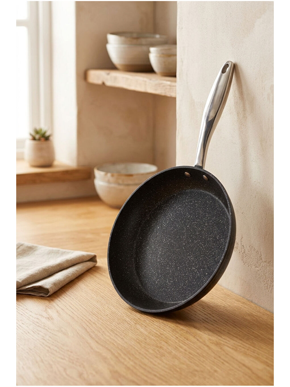 Chef Line Granit Tava Siyah 24cm-2