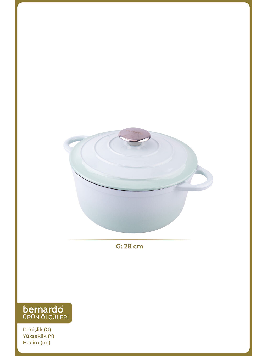 Intensa Döküm Tencere Yeşil 28cm-1