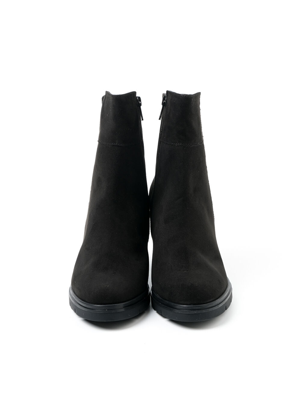 Siyah Kadın Bot 524778 Camoscio Nero-2