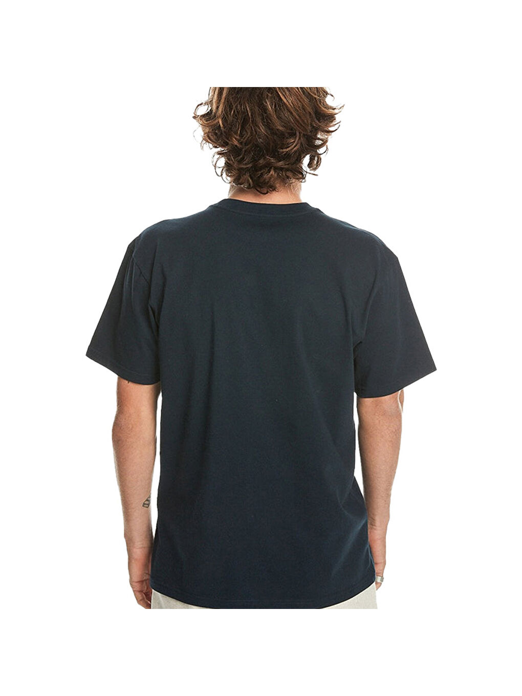 Lacivert Floating Around Erkek Mavi Tişört-1