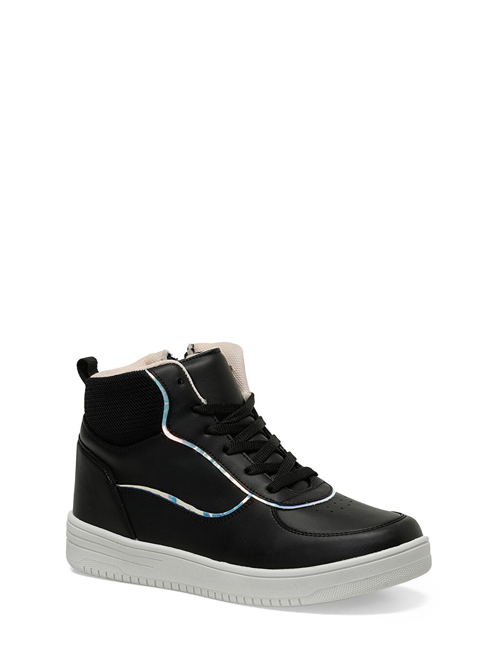 Seventeen Siyah VISTA 3PR Siyah Kız Çocuk High Sneaker - 1