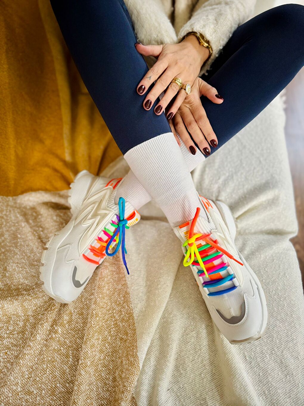 Beyaz KADIN SPOR AYAKKABI