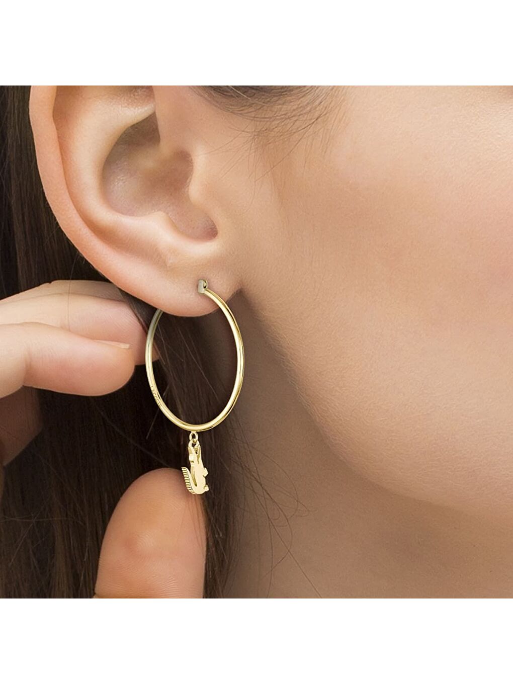 Sarı LACJ2040376 Kadın Küpe-3