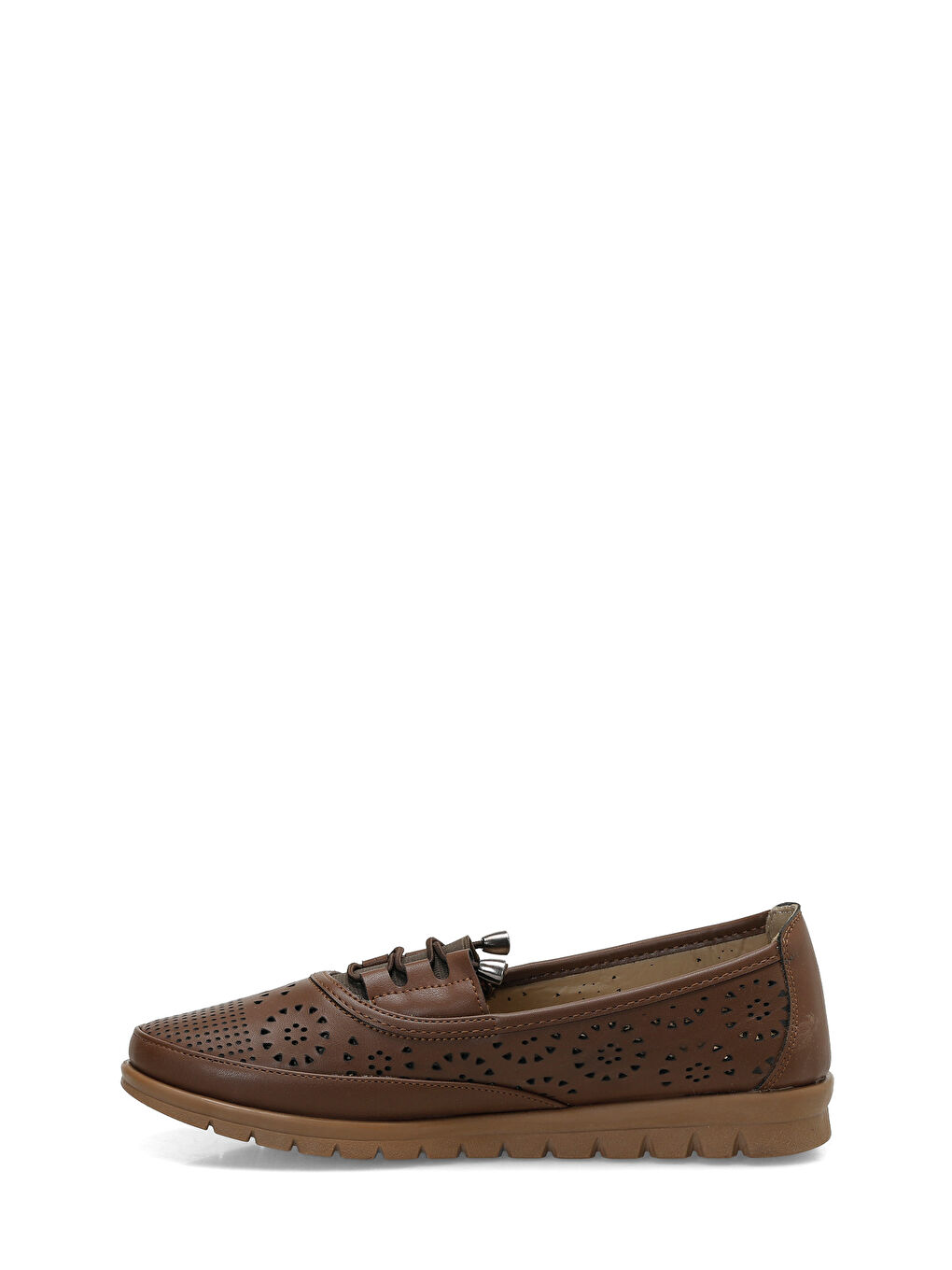 Kahverengi 164062.Z6FX Taba Kadın Düz Ayakkabı-2