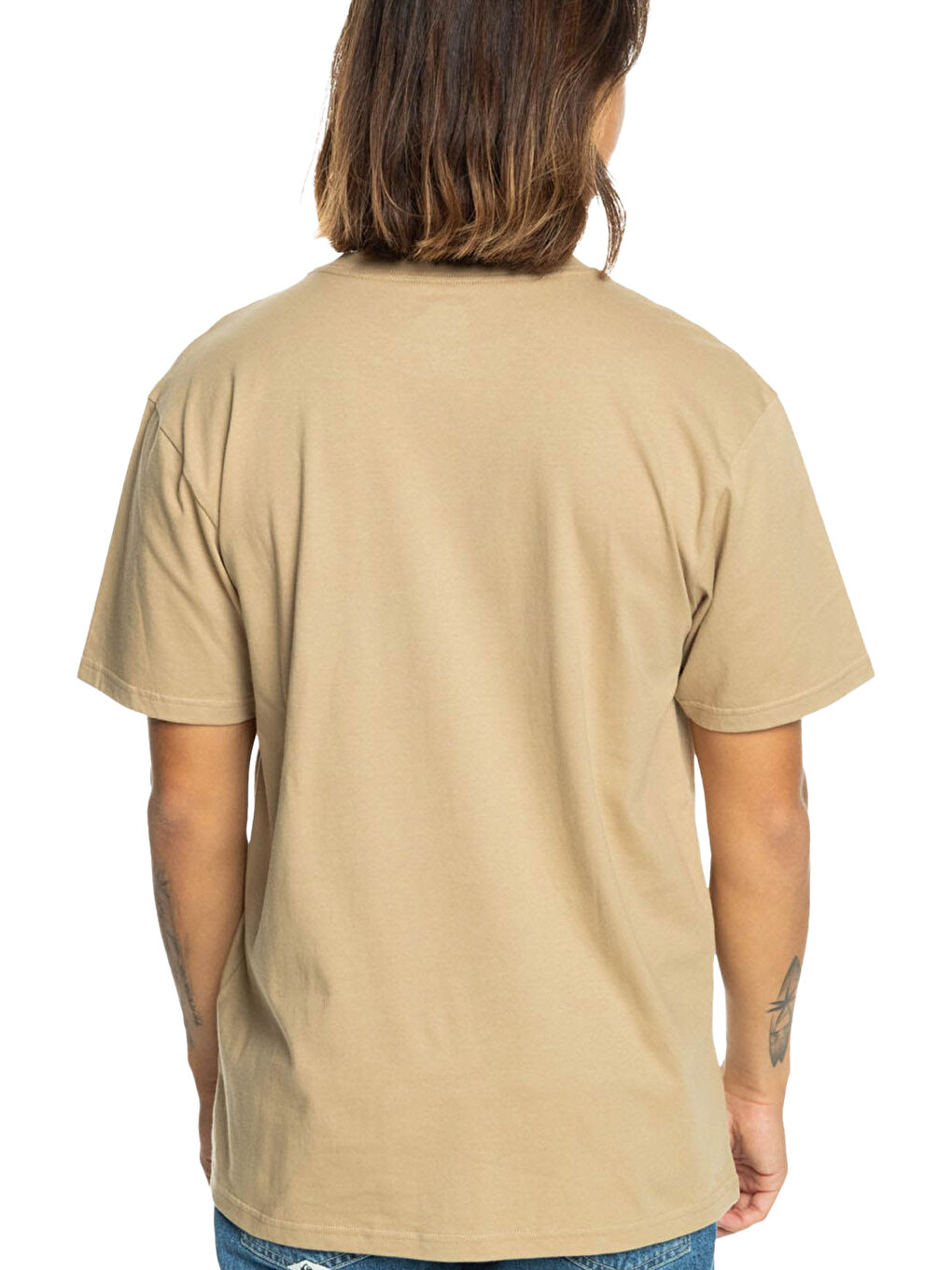 Floating Around Erkek Bej Tişört-1