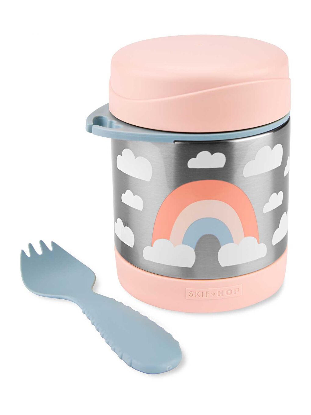 Paslanmaz Çelik Mama Saklama Termosu Set-1