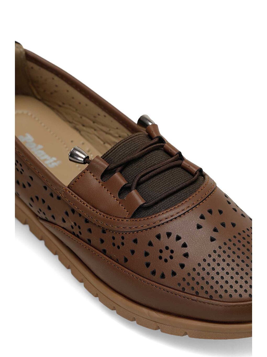 Kahverengi 164062.Z6FX Taba Kadın Düz Ayakkabı-6