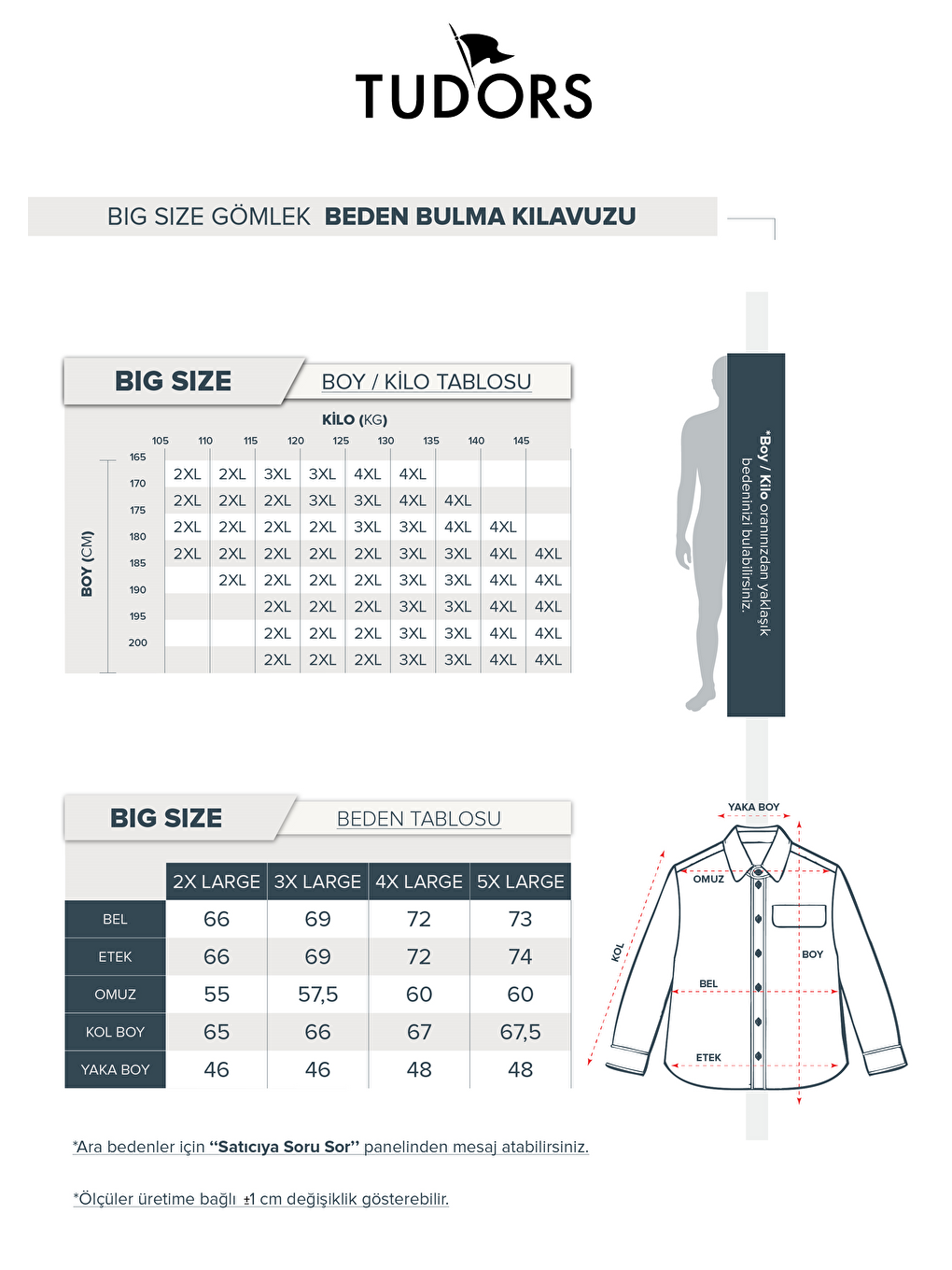 Erkek Big Size Büyük Beden Çizgili Beyaz Gömlek-3