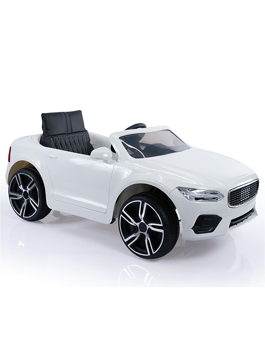 Grandex 12 Volt Uzaktan Kumandalı Akülü Araba - Beyaz Standart-2