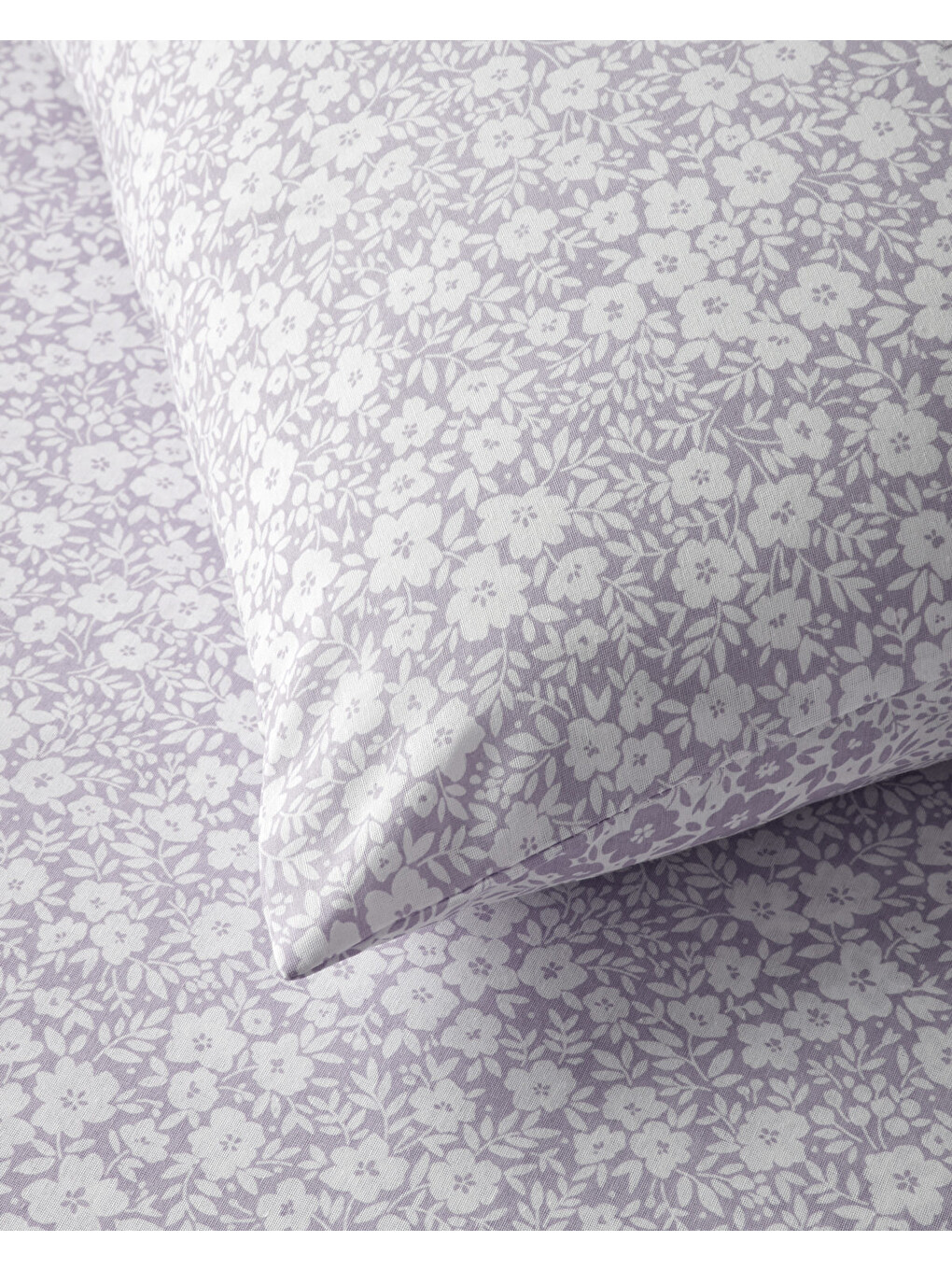 Blossira Kolay Ütülenir Tek Kişilik Çarşaflı Nevresim Takımı 160x220 Cm Lila-4