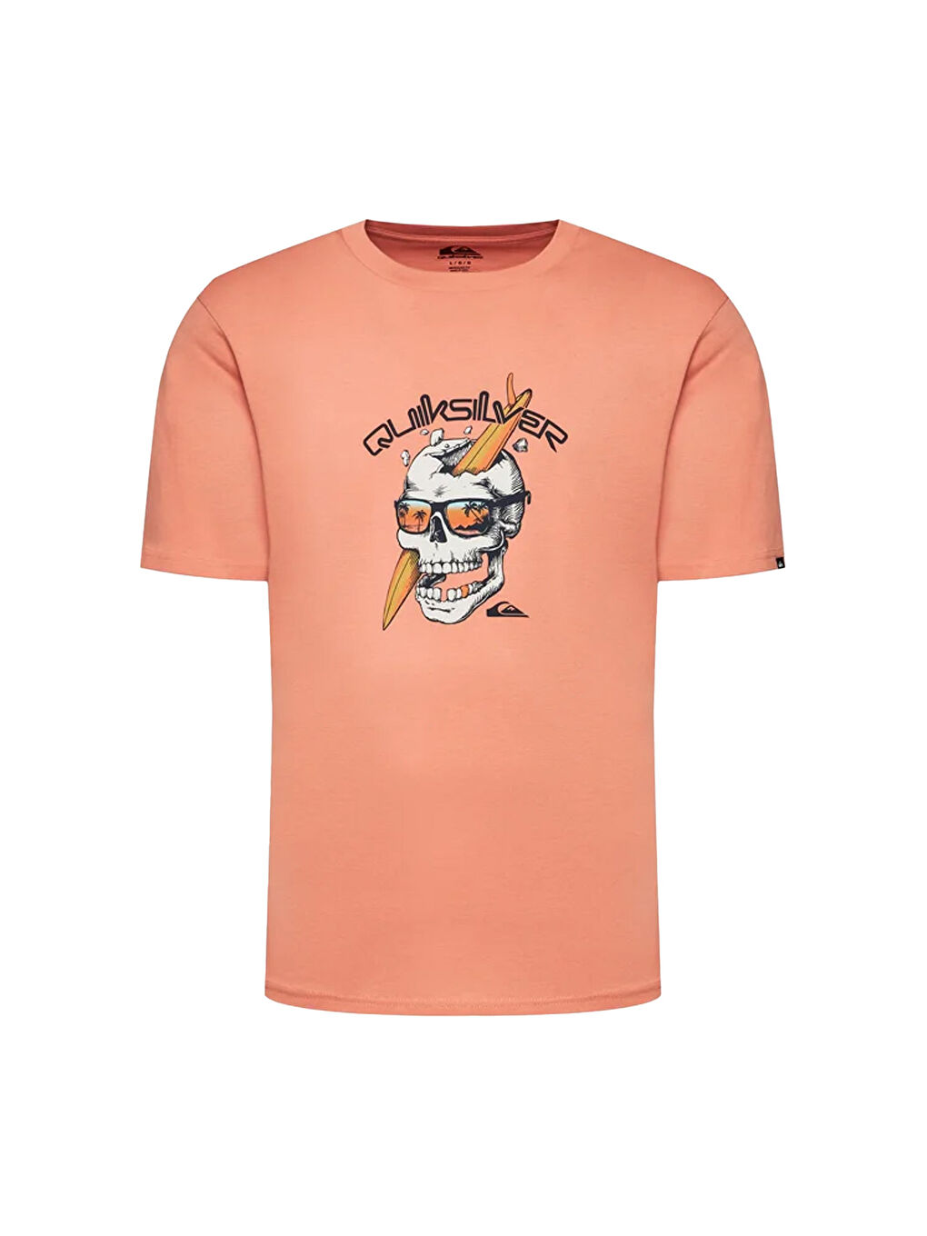 Kahverengi One Last Surf Erkek Kırmızı Tişört-1