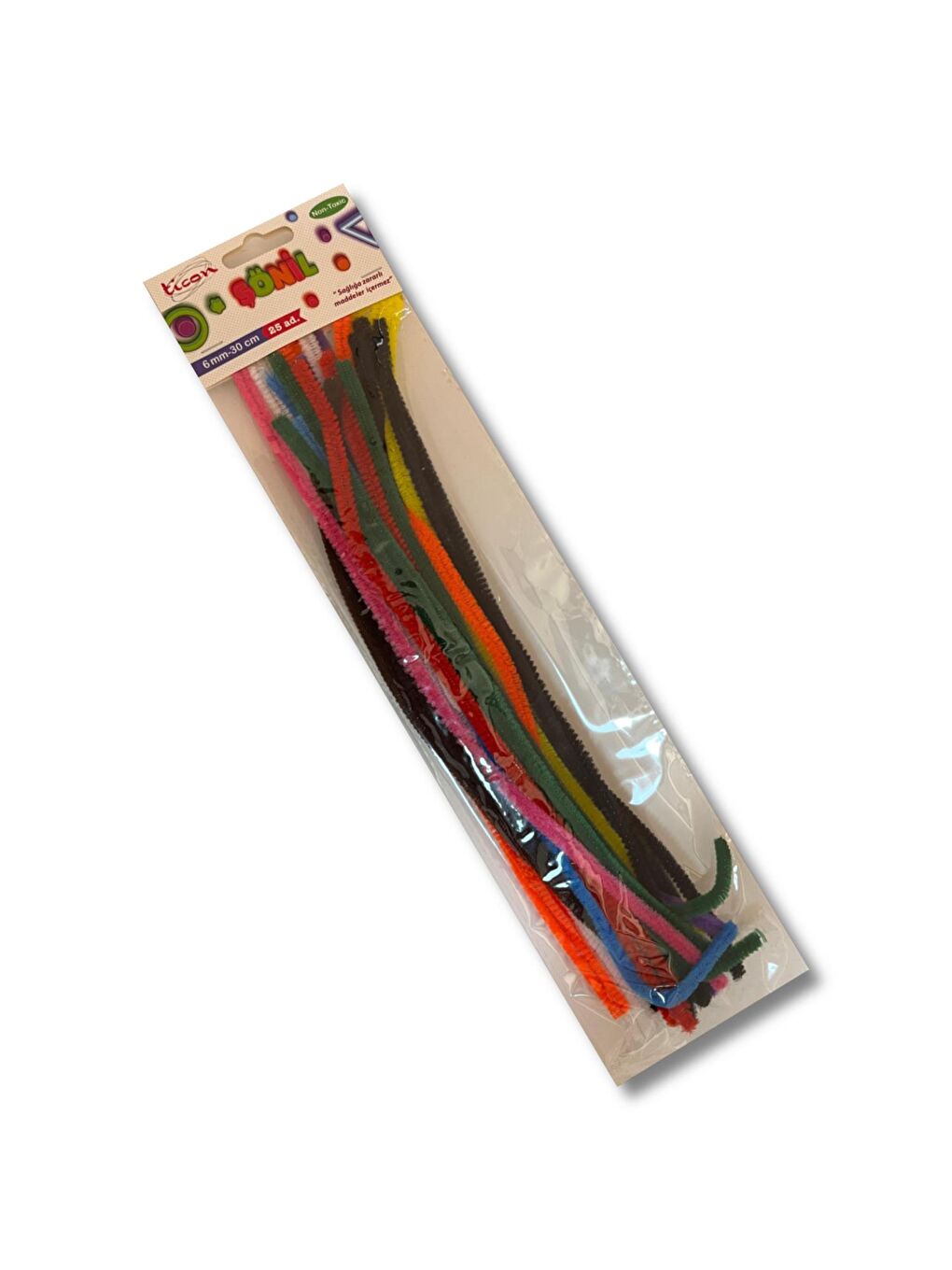 Karışık 6 mm 25 cm Şönil 25 Adet (362120)