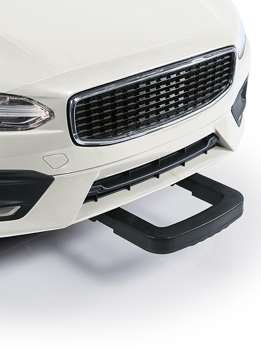 Grandex 12 Volt Uzaktan Kumandalı Akülü Araba - Beyaz Standart-5