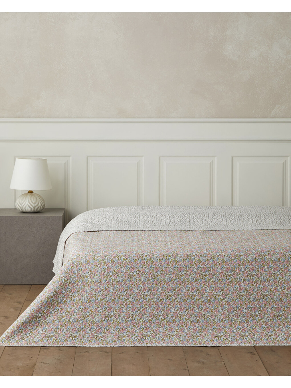 Blush Twig Çift Kişilik Çok Amaçlı Örtü 200x220 Cm Pembe