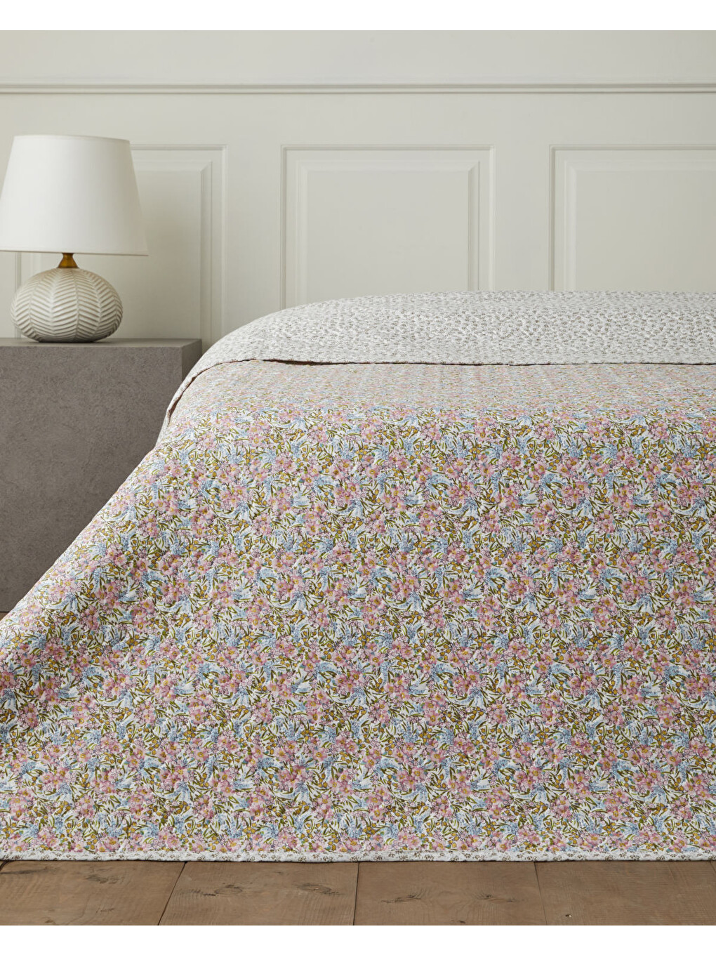 Blush Twig Çift Kişilik Çok Amaçlı Örtü 200x220 Cm Pembe-1