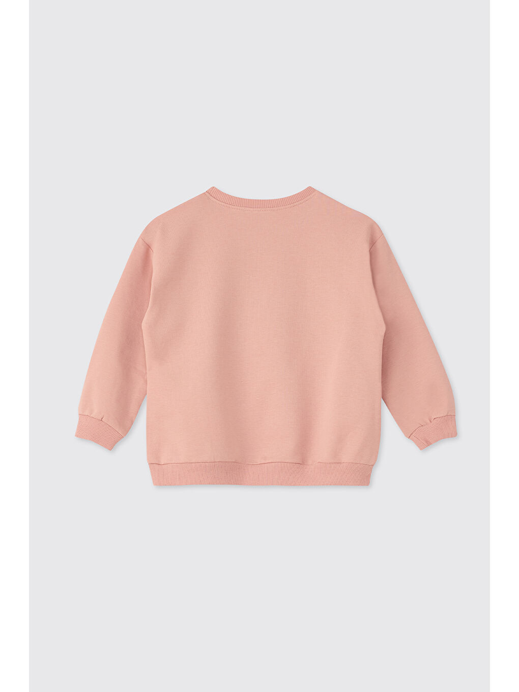 Pembe Kız Bebek Coral Sweatshirt-1