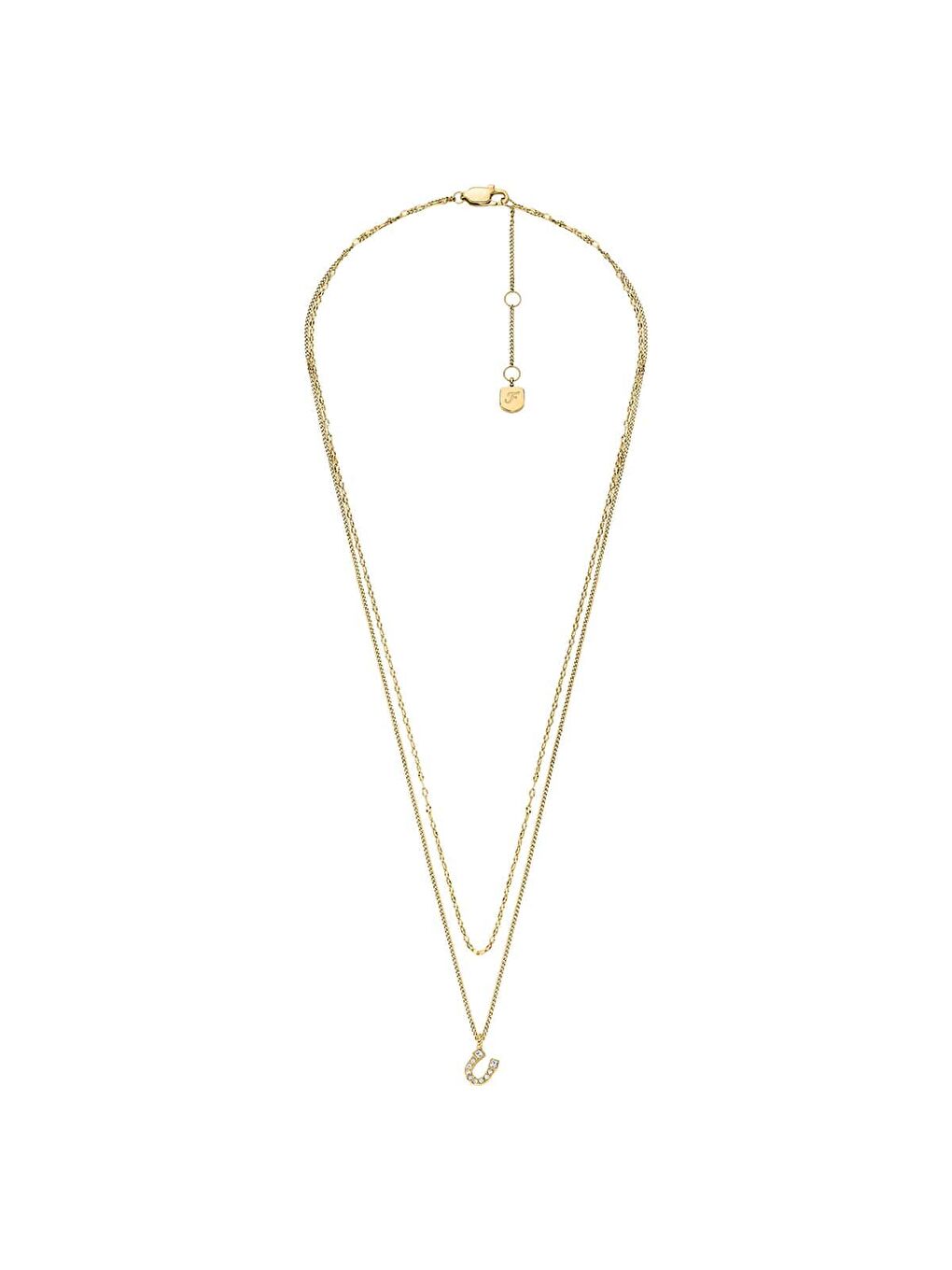 Sarı JF04906-710 Kadın Kolye