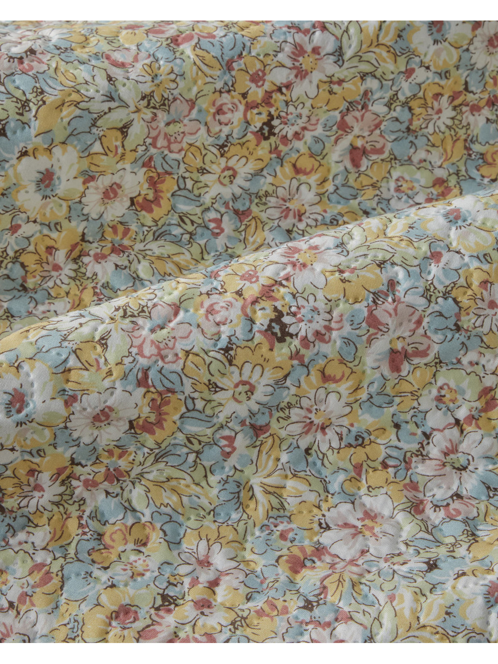 Alba Bloom Çift Kişilik Çok Amaçlı Örtü 200x220 Cm Mavi-3