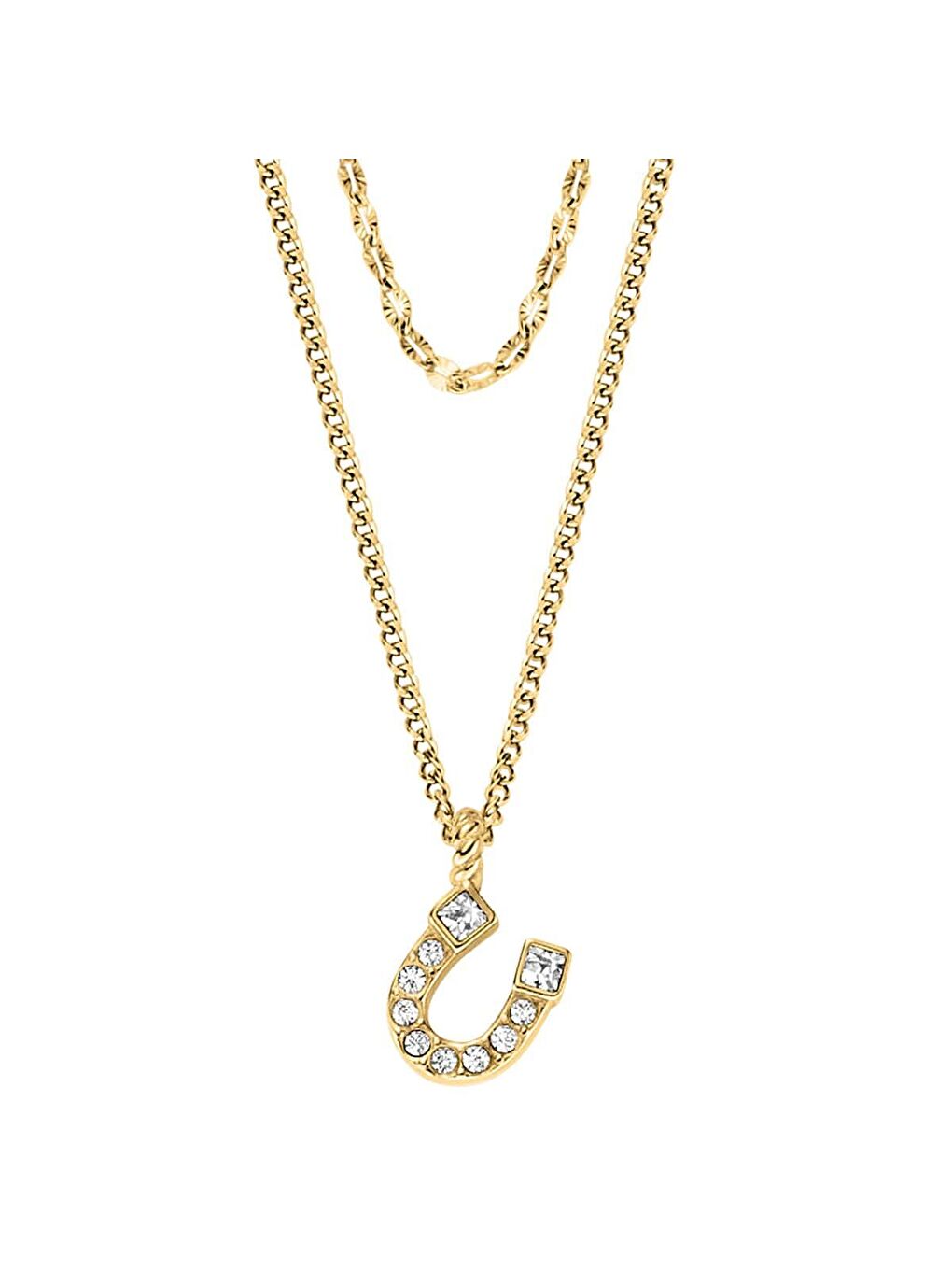 Sarı JF04906-710 Kadın Kolye-1