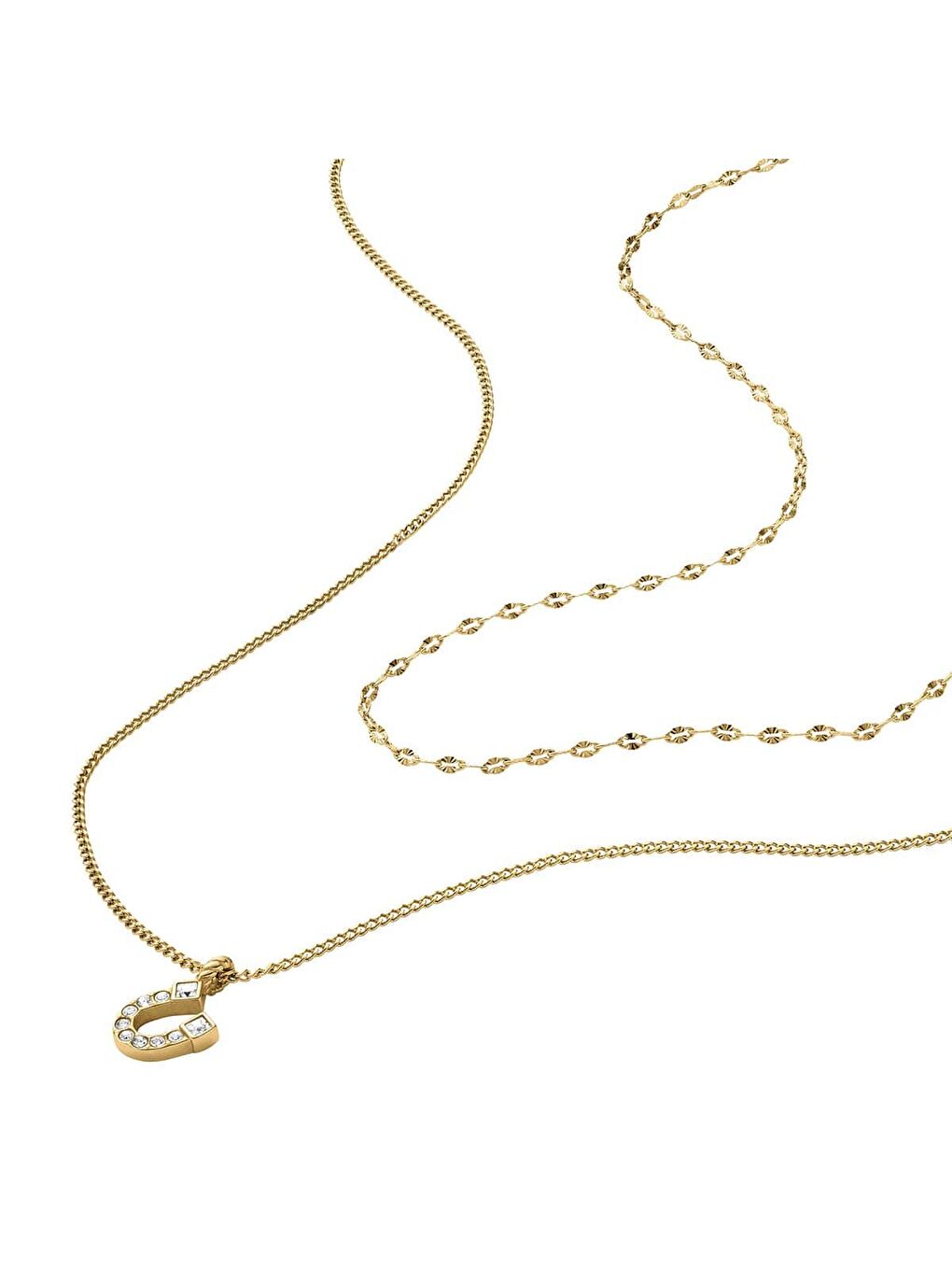 Sarı JF04906-710 Kadın Kolye-3