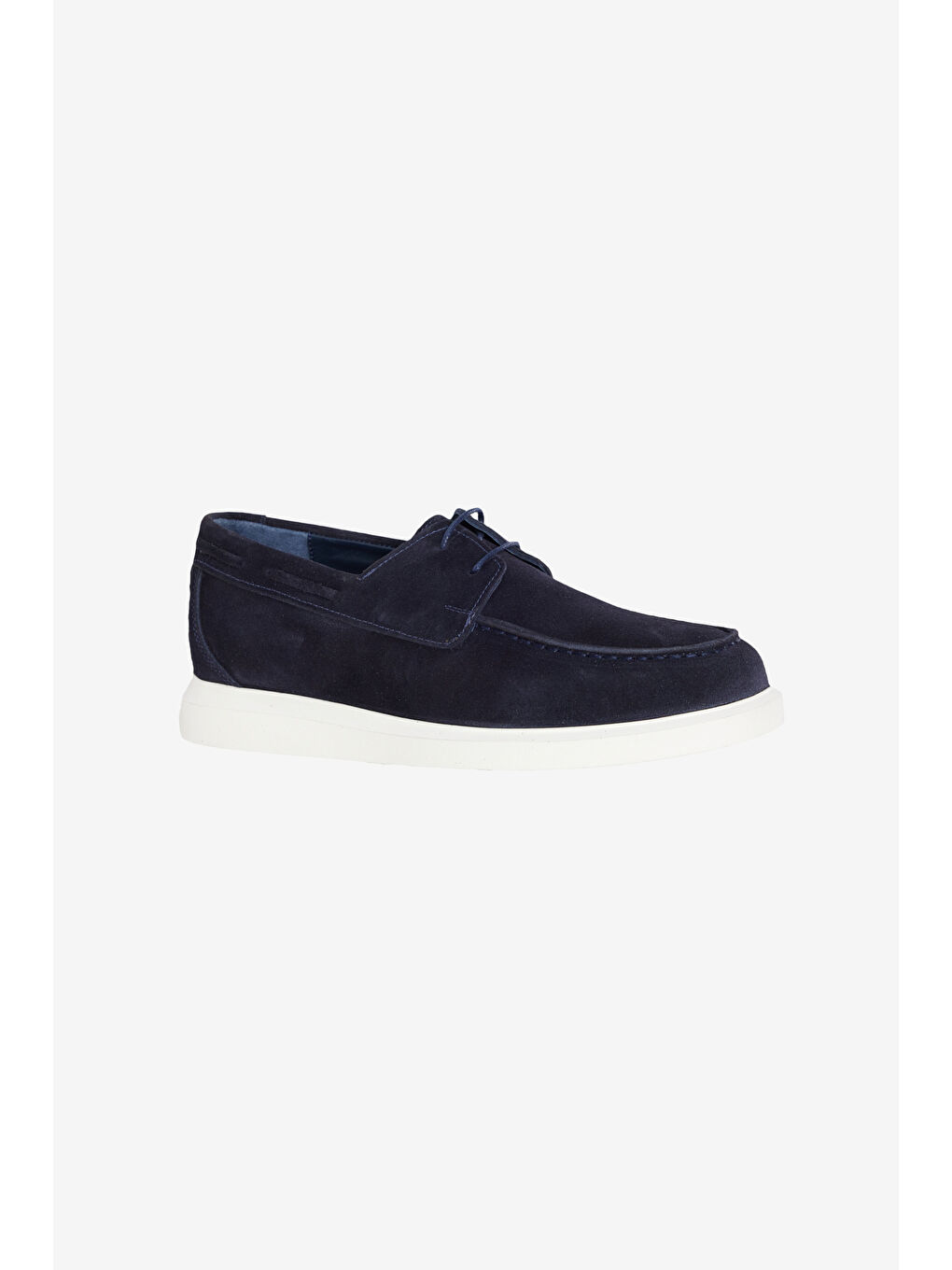 Erkek Lacivert %100 Nubuk Rahat Taban Casual Ayakkabı-1