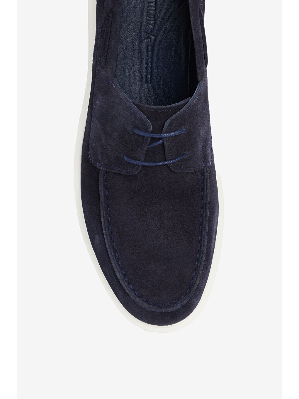 Erkek Lacivert %100 Nubuk Rahat Taban Casual Ayakkabı-2