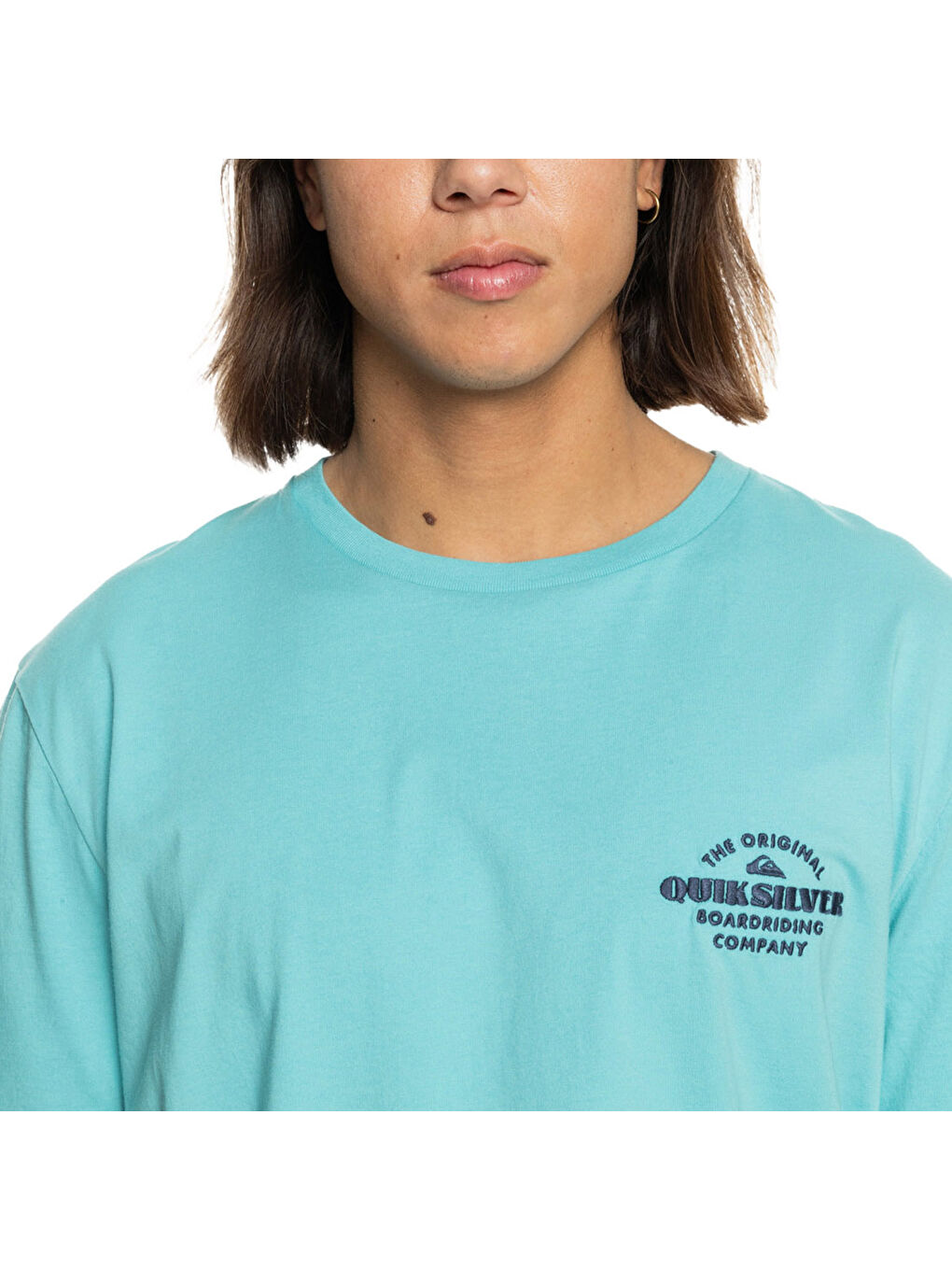 Turkuaz Tradesmith Erkek Mavi Tişört-3