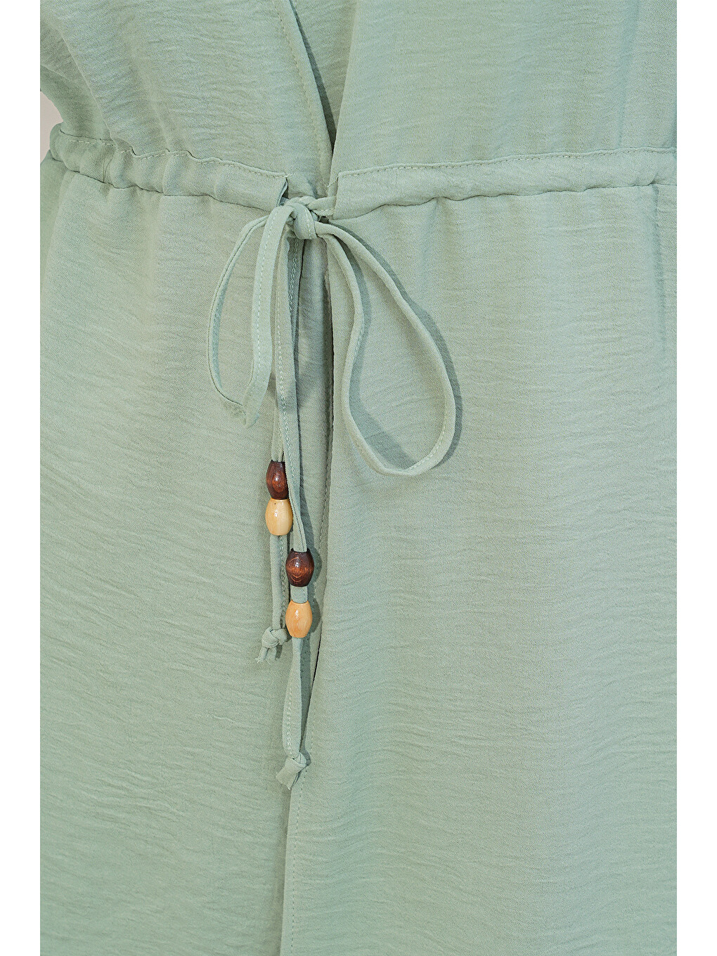 Kadın Ayrobin Kimono Pantolon İkili Takım 30101 - E.Yeşil-4