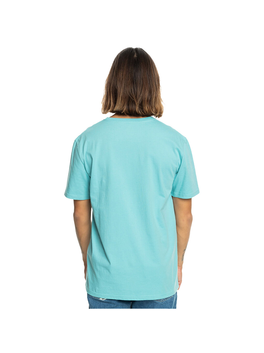 Turkuaz Tradesmith Erkek Mavi Tişört-4