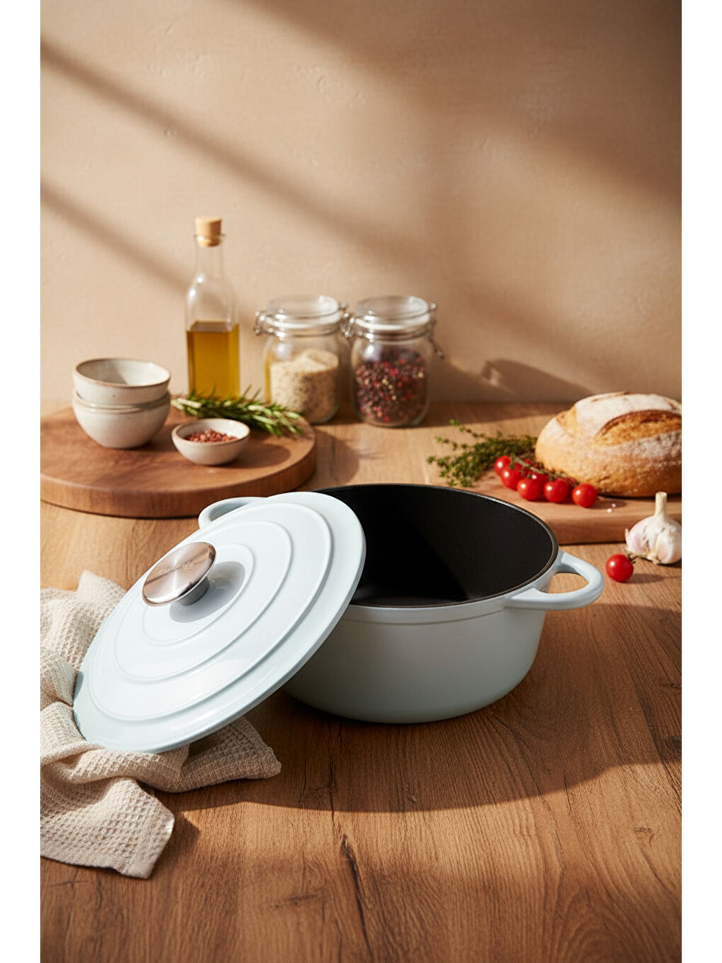 Intensa Döküm Tencere Yeşil 24cm-2