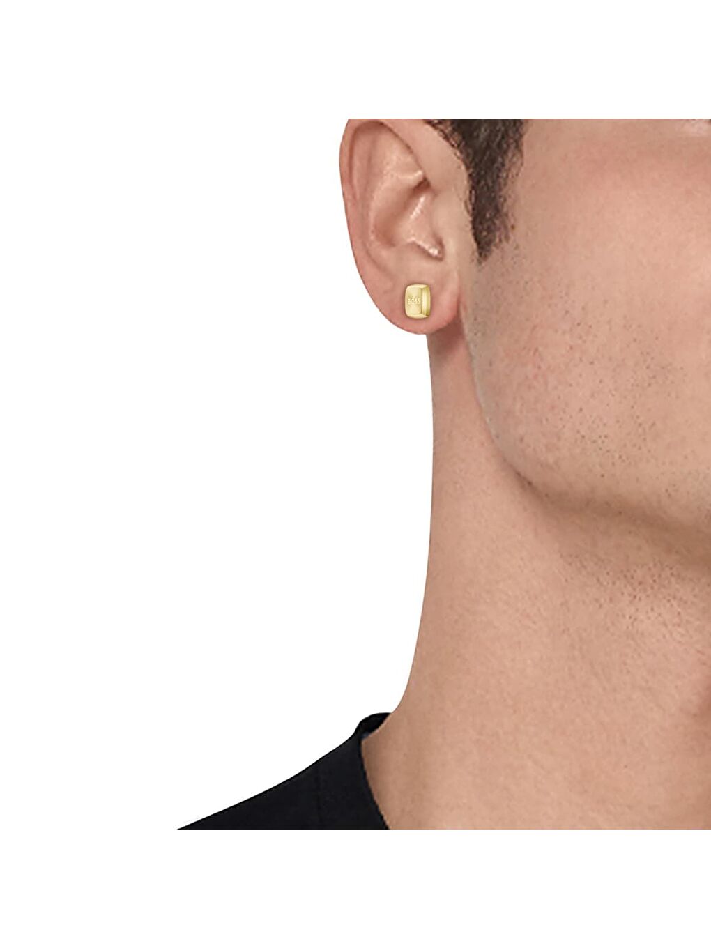 Sarı HBJ1580475 Erkek Küpe-1