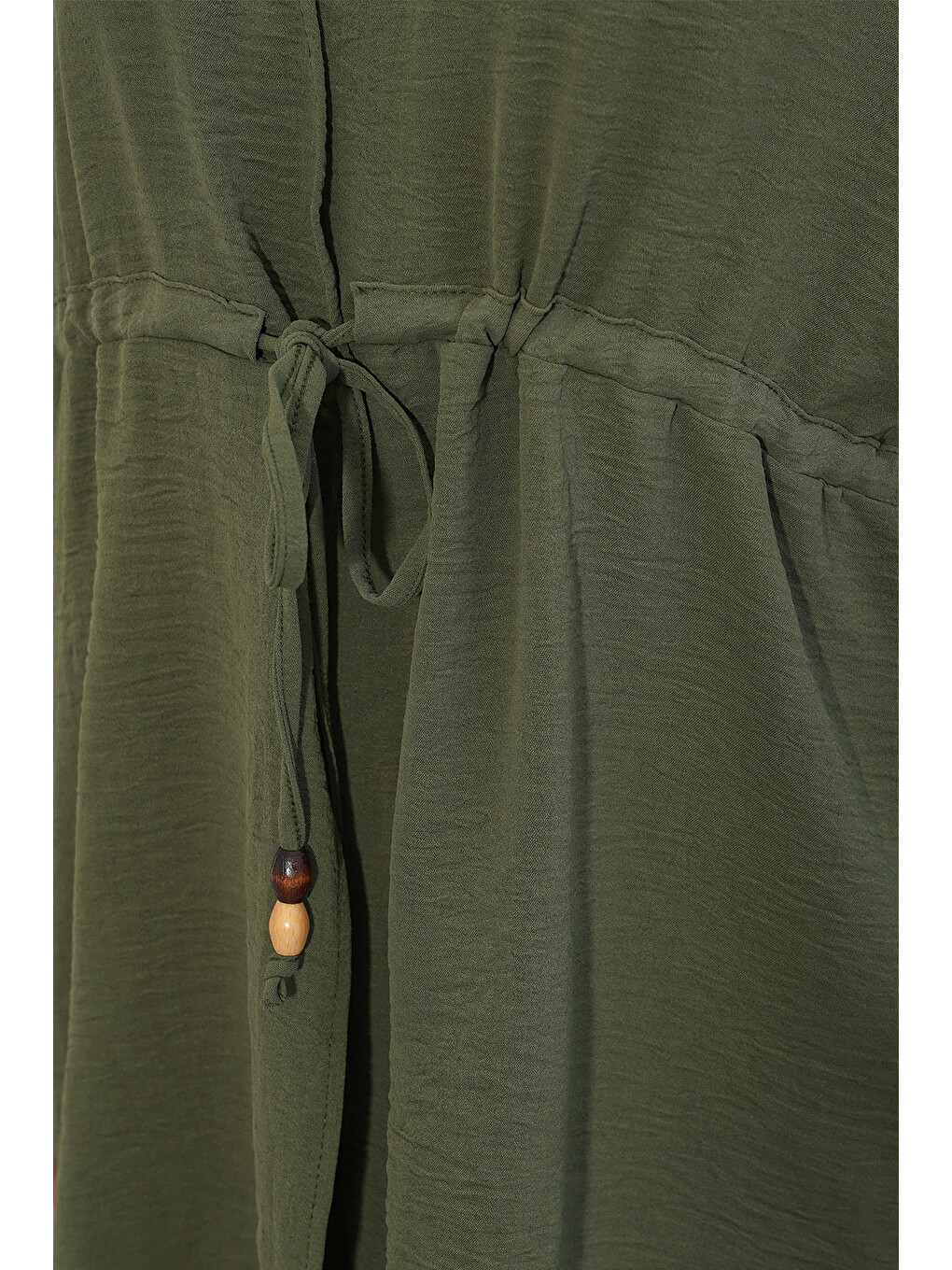 Kadın Ayrobin Kimono Pantolon İkili Takım 30101 - Haki-4