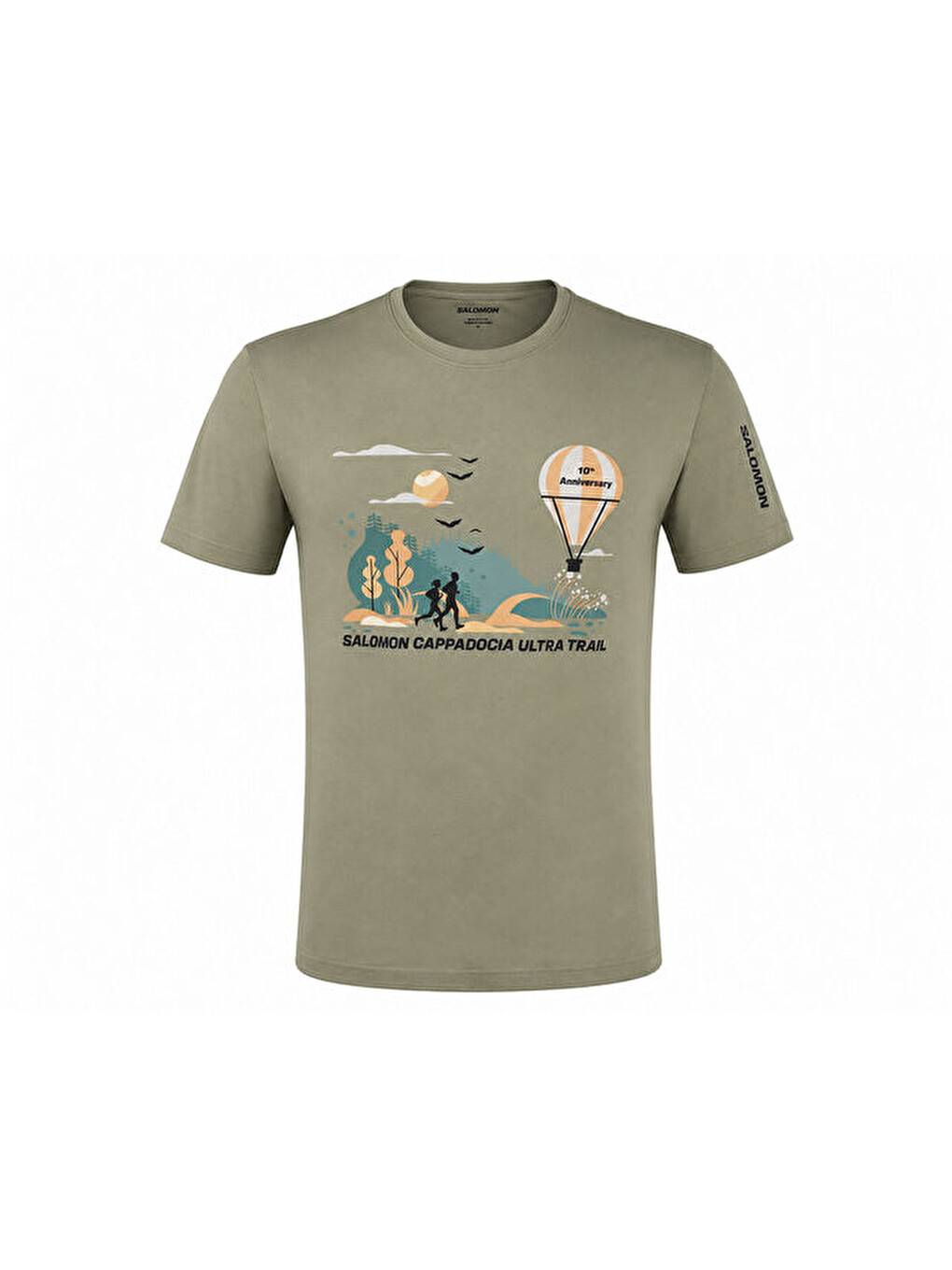 S Cut Anv Men Tee Erkek Günlük Tişört Slm25002-hakı Haki