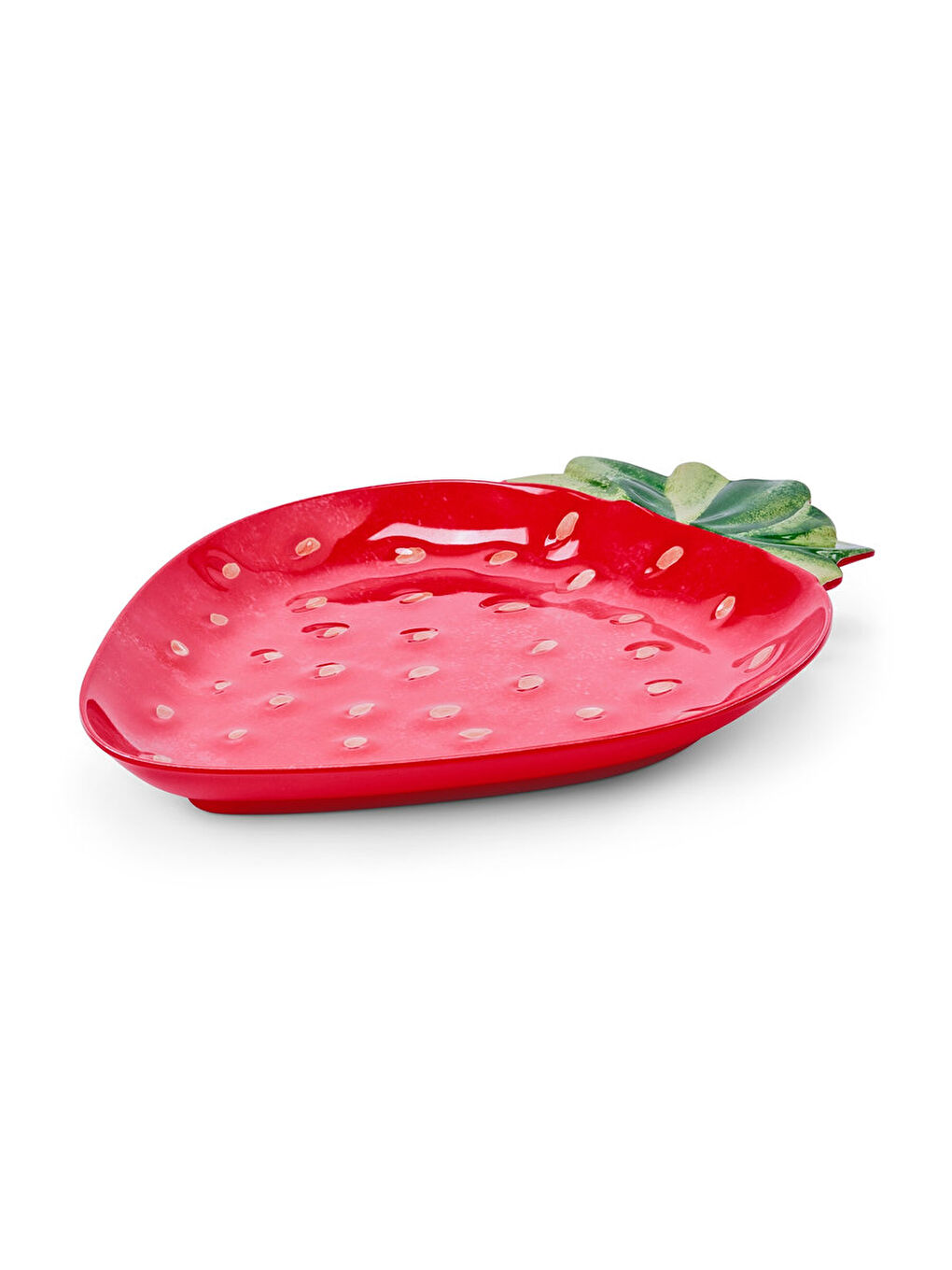 Kırmızı Servis Tabağı, Melamin-1