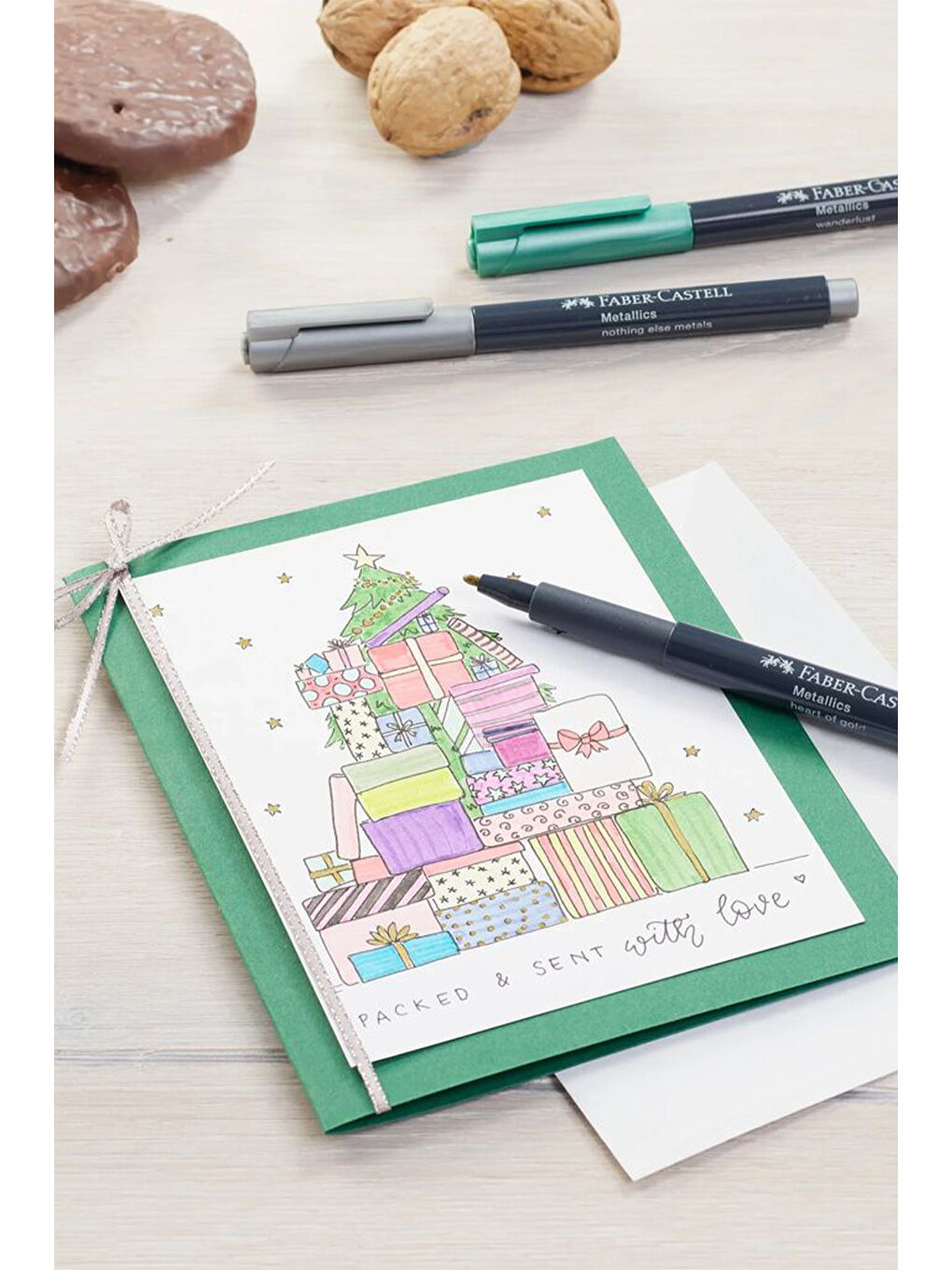 Metalik Markör Kalem 6'lı Set,Çok Yüzeyli Kullanım, Su Bazlı-2