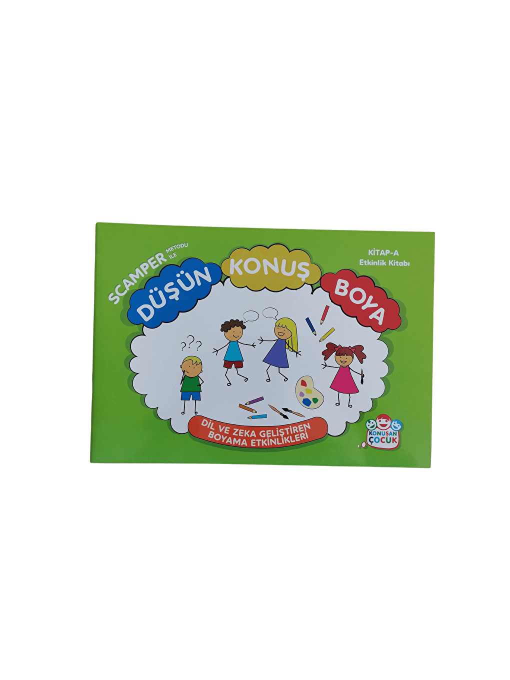 Konuşan Çocuk Scamper Metoduyla Düşün, Konuş, Boya (3'lü Set)-1