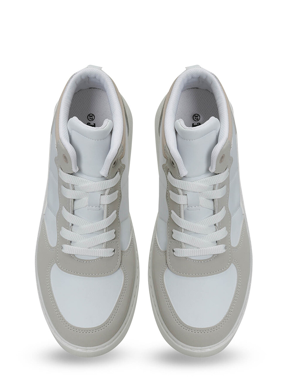 322528.z Beyaz Kadın Sneaker Bot-3