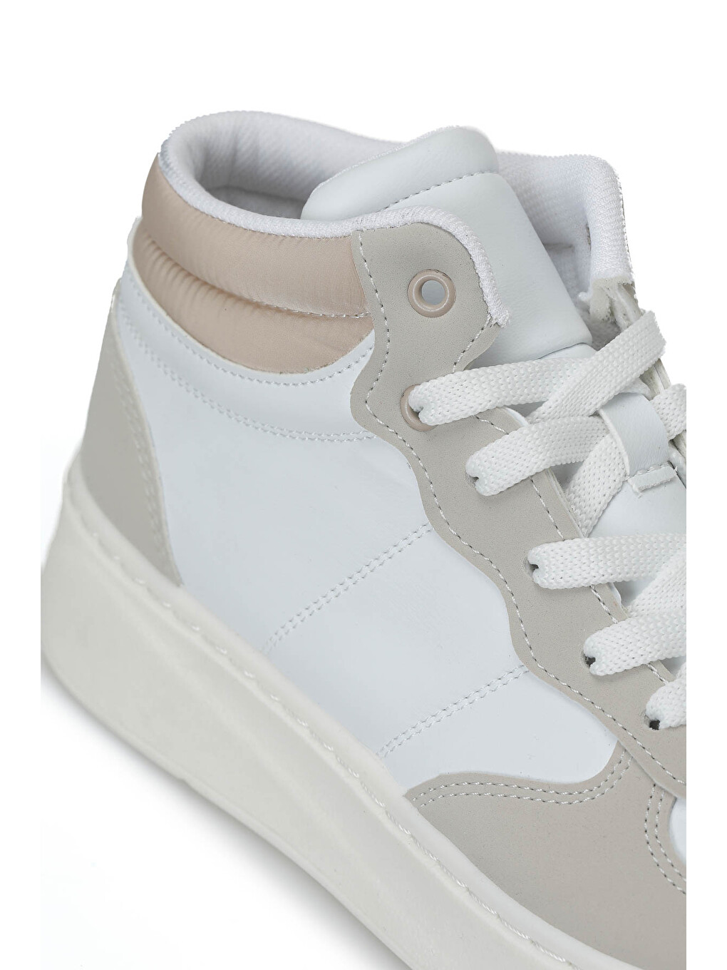 322528.z Beyaz Kadın Sneaker Bot-6