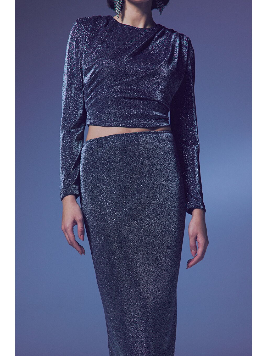 Parlak Kalem Etek - Antrasit-4