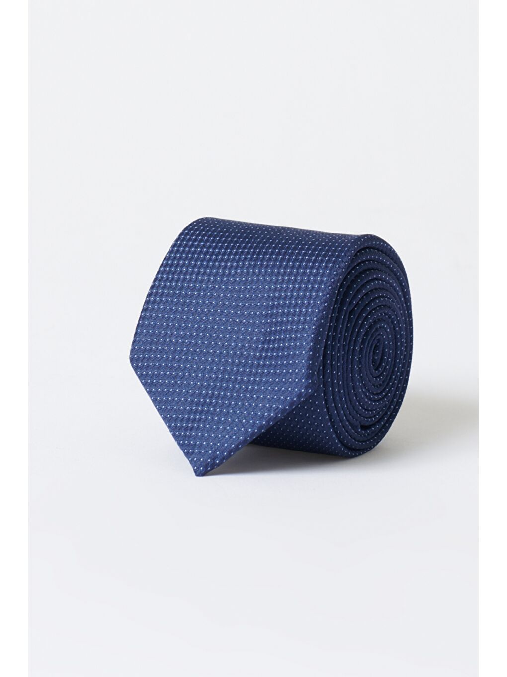 Erkek Mavi Desenli Mavi Klasik Kravat